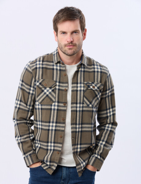 SOBRECAMISA LEÑADORA Verde