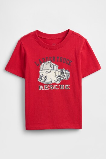 Remera Gràfico Toddler Niño Modern Red