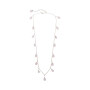 Collar Cadena Karvik Cuarzo Rosado Plata 925 0