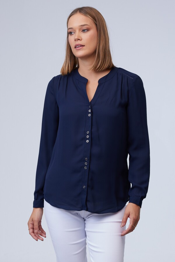 Blusa Botones MARINO