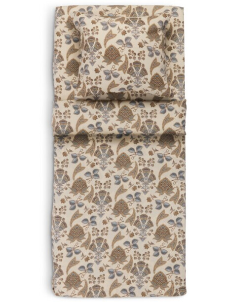 Juego de sábanas satén MIMMI 160x240 arena Juego de sábanas satén MIMMI 160x240 arena