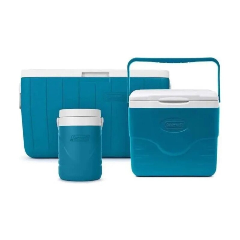 Conservadora Combo Coleman Chiller De 3 Piezas 45,4 - 8,5 y 3.8 Litros. Conservadora Combo Coleman Chiller De 3 Piezas 45,4 - 8,5 y 3.8 Litros.