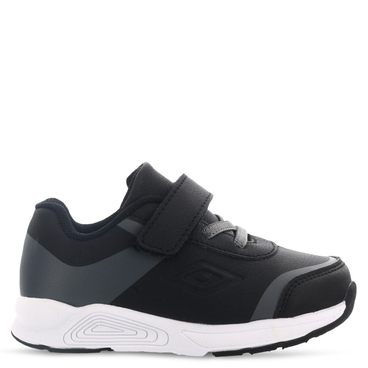 Championes Infantiles Umbro Manchester II Infantil - Negro - Gris - Blanco 