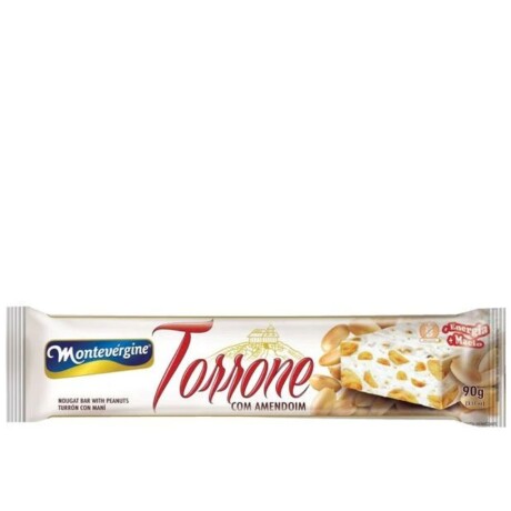 TURRON MONTEVERGINE 70GRS (MED) MANI - AMENDOIN DISP. X12 TURRON MONTEVERGINE 70GRS (MED) MANI - AMENDOIN DISP. X12