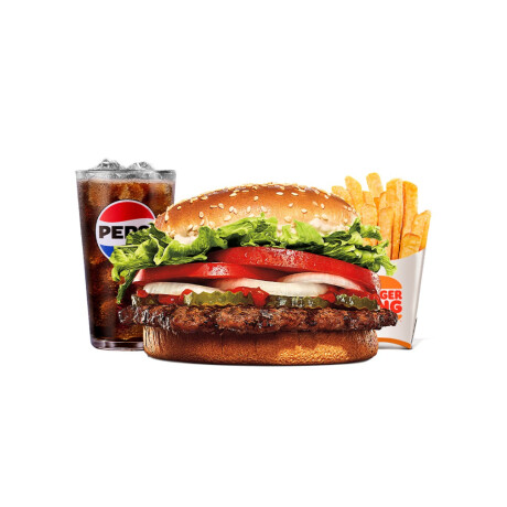 Combo Burger King Whopper
