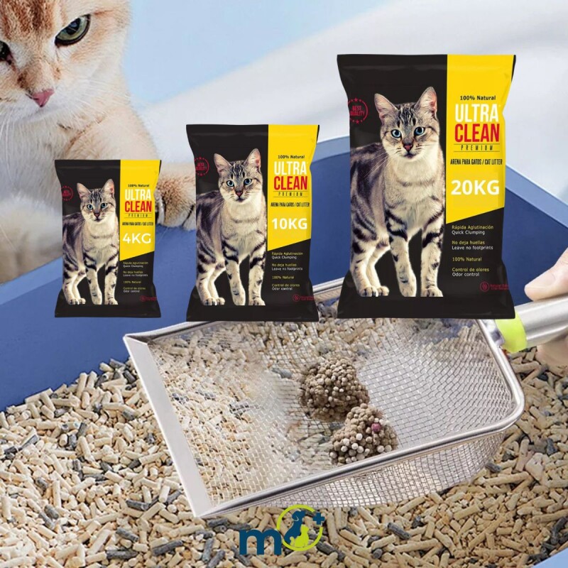 ARENA AGLOMERANTE ULTRA CLEAN LAVANDA 4 KG