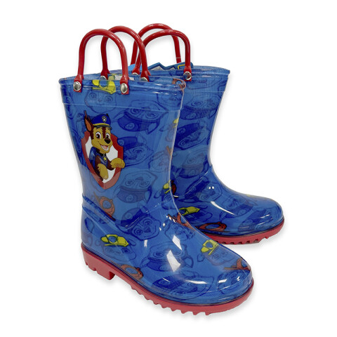 Botas de Lluvia Infantiles Paw Patrol Talle 24 al 29 AZUL