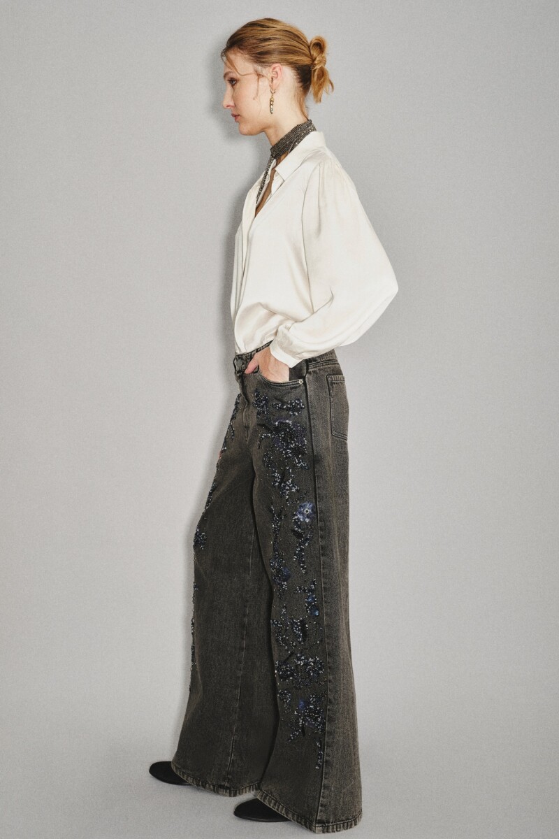 Pantalon Denim Embro Negro