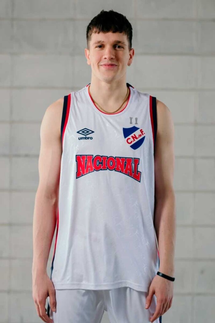MUSCULOSA BASKET UMBRO NACIONAL OFICIAL/ALTERNAIVA 2025 Blanco