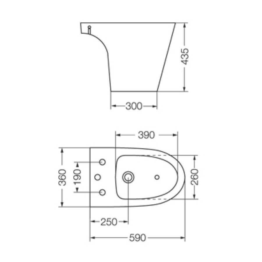 Bidet Marina Un Agujero Bidet Marina Un Agujero