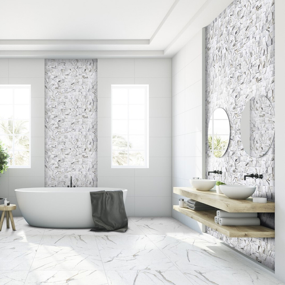 REVESTIMIENTO CARRARA "A" 32X56 CM Revestimiento Carrara "a" 32x56 Cm