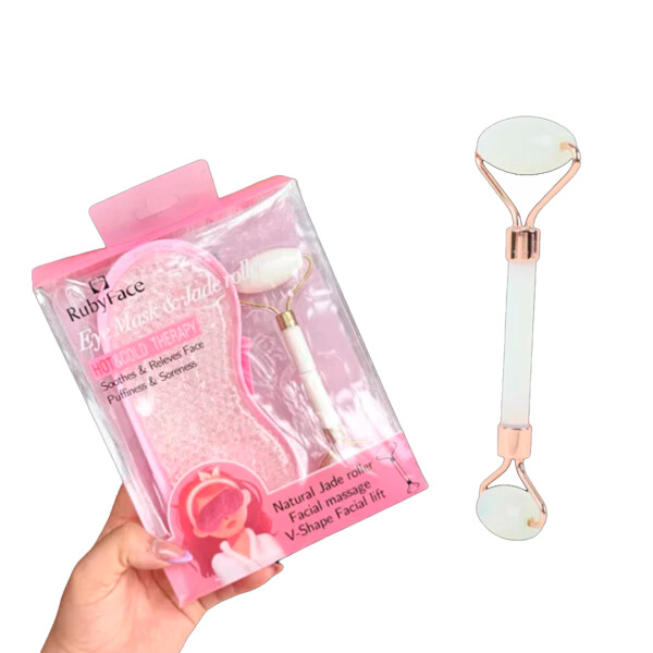 Rodillo Facial Masajeador + Antifaz Ruby Face Rodillo Facial Masajeador + Antifaz Ruby Face