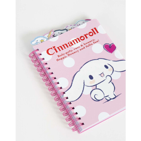 Cuaderno A5 ''cinnamoroll'' Combinacion Multicolor