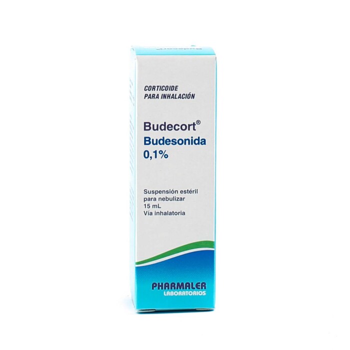 BUDECORT GTS. P/ NEBUL. FRASCO X 15 ML. única