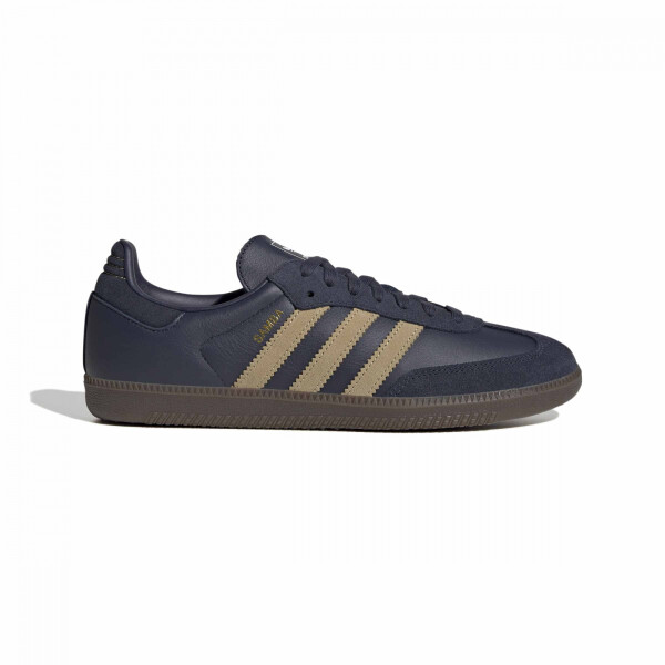 CHAMPIONES ADIDAS SAMBA OG Hombre JR0894 Marino Oscuro-beige Dorado