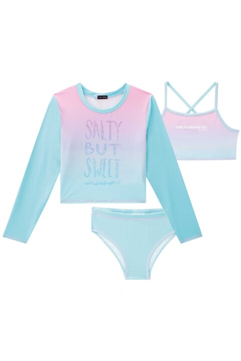 Set Blusa, Top y Bikini Set Blusa, Top y Bikini