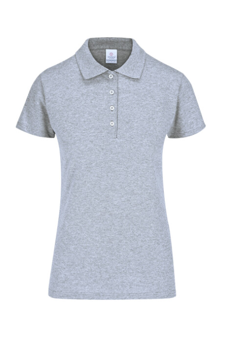 Remera chomba dama premium Gris jaspe