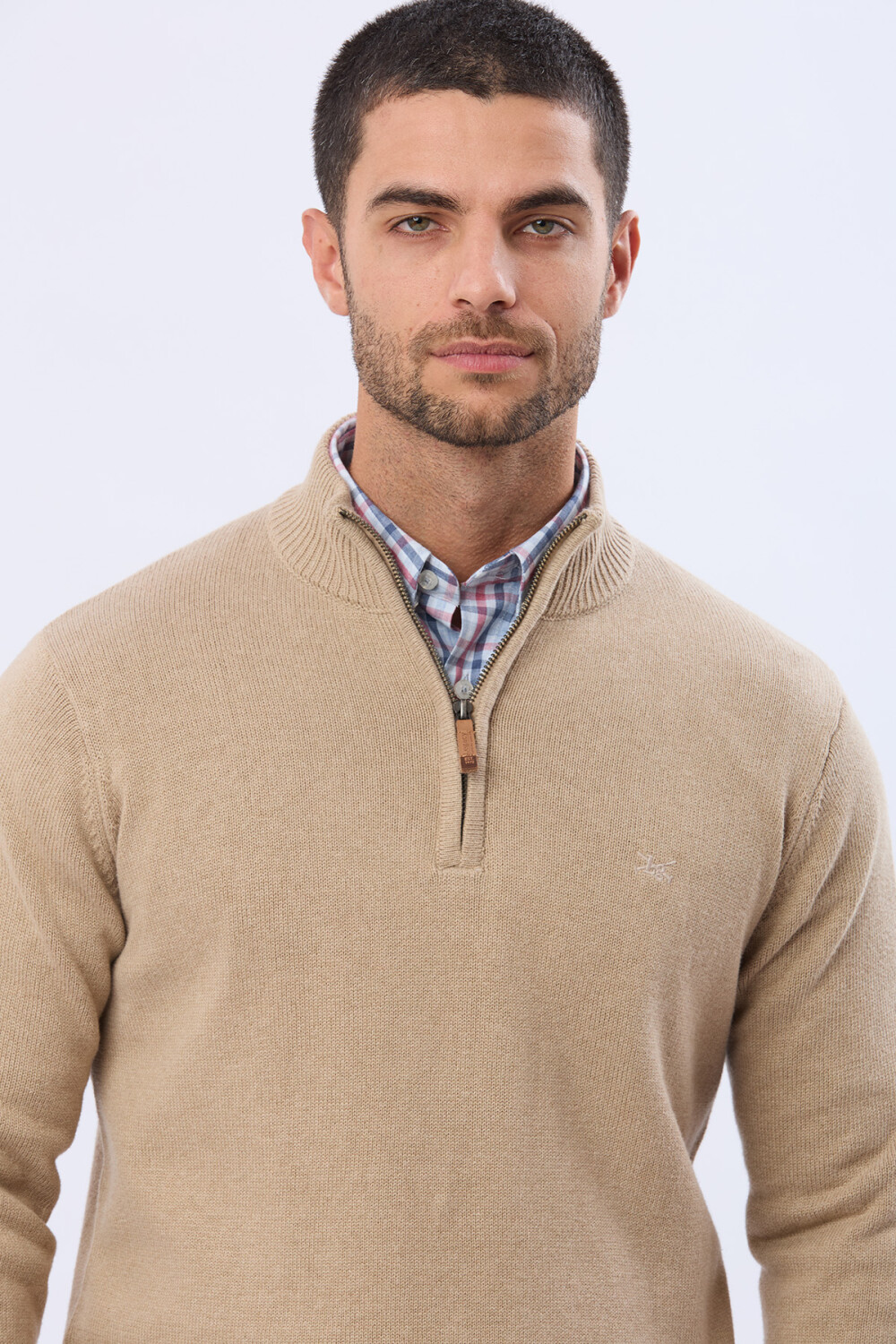 BUZO TEJIDO DE ALGODON Beige