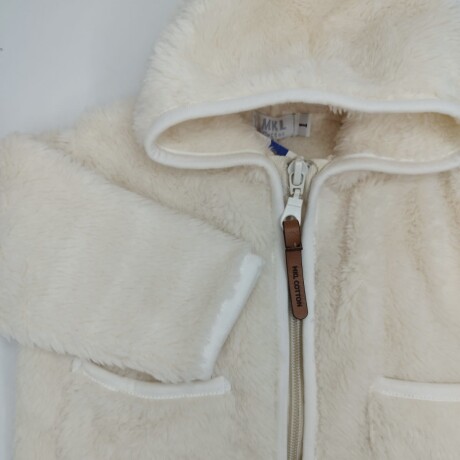 Campera sherpa bebé beige Campera sherpa bebé beige