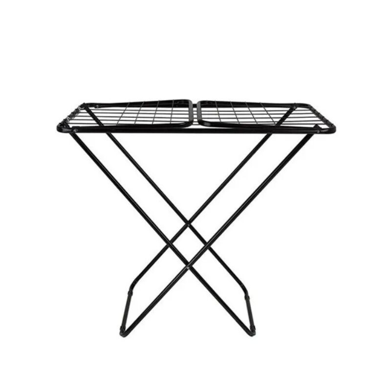 TENDER DE PIE FRANCA CON ALETA 133X53CM Negro