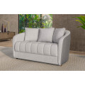 SILLÓN ABBA 2 CUERPOS COLOR GRIS Sillón Abba 2 Cuerpos Color Gris