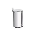 PAPELERA TACHO ACERO INOXIDABLE TRAMONTINA 12LTS PLATEADO