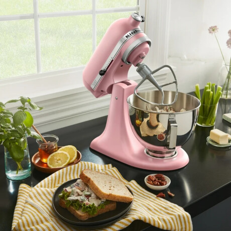 Batidora Planetaria Artisan Plus 4,8 Litros Rosa Mate KitchenAid Batidora Planetaria Artisan Plus 4,8 Litros Rosa Mate KitchenAid
