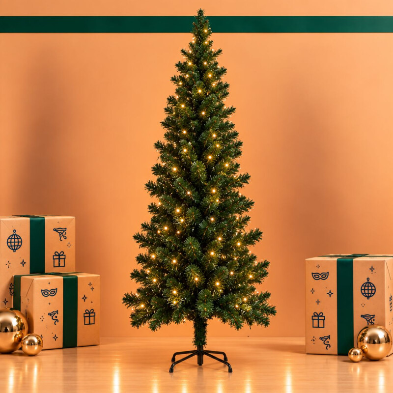 Árbol de Navidad con Luces cálidas - 180 cm Árbol de Navidad con Luces cálidas - 180 cm
