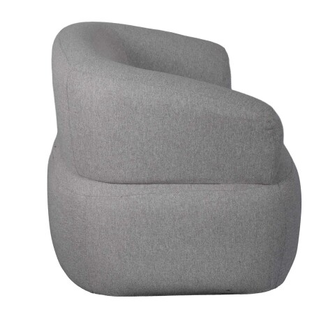 BUTACA 1 CUERPO TELA GRIS GAIA