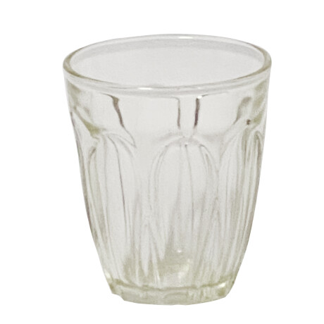 Vaso Labrado X6 Con Rombos De Vidrio Elegantes