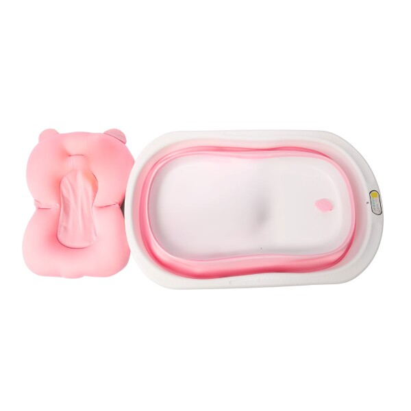 Bañito de Bebé Plegable Bañera Para Bebés con Baby Splash Color Rosa Bañito de Bebé Plegable Bañera Para Bebés con Baby Splash Color Rosa