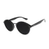 Lentes de sol unisex Chilli Beans Round Classic Glitter Negro Oscuro