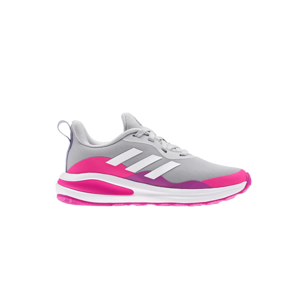 adidas FortaRun K - Grey/Pink/White 
