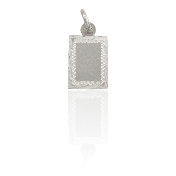 Dije Medalla Chapa-Plata 925-Sin Piedra-CP4340 sinpiedra