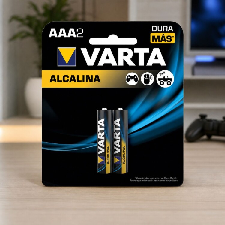 PILA ALCALINA AAA VARTA X 2 UNIDADES PILA ALCALINA AAA VARTA X 2 UNIDADES