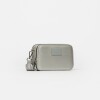 Mini Bag New Penny En Efecto Cuero Zaffiano Metalizado