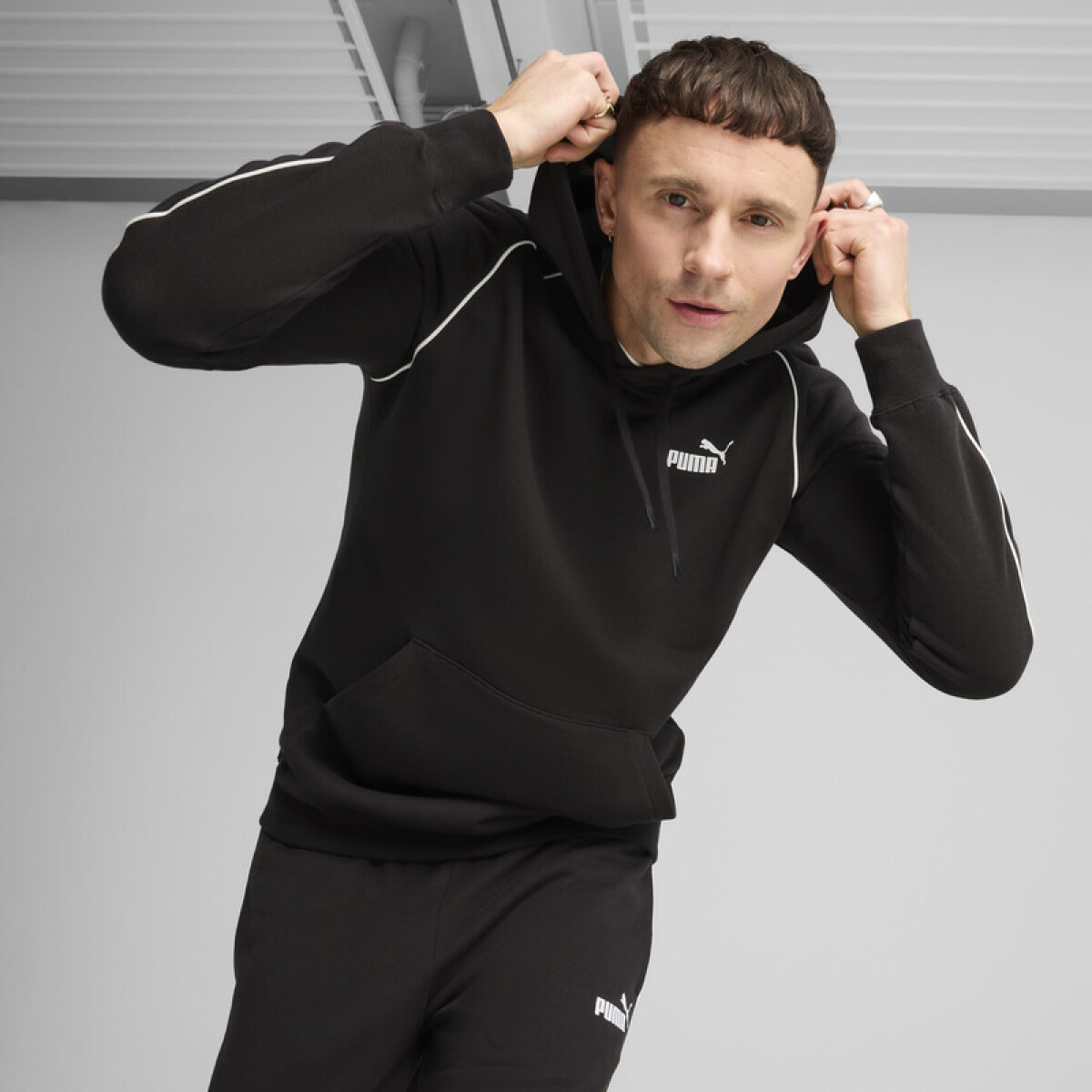 PUMA SPORT Hoodie TR 68461901 - Negro 