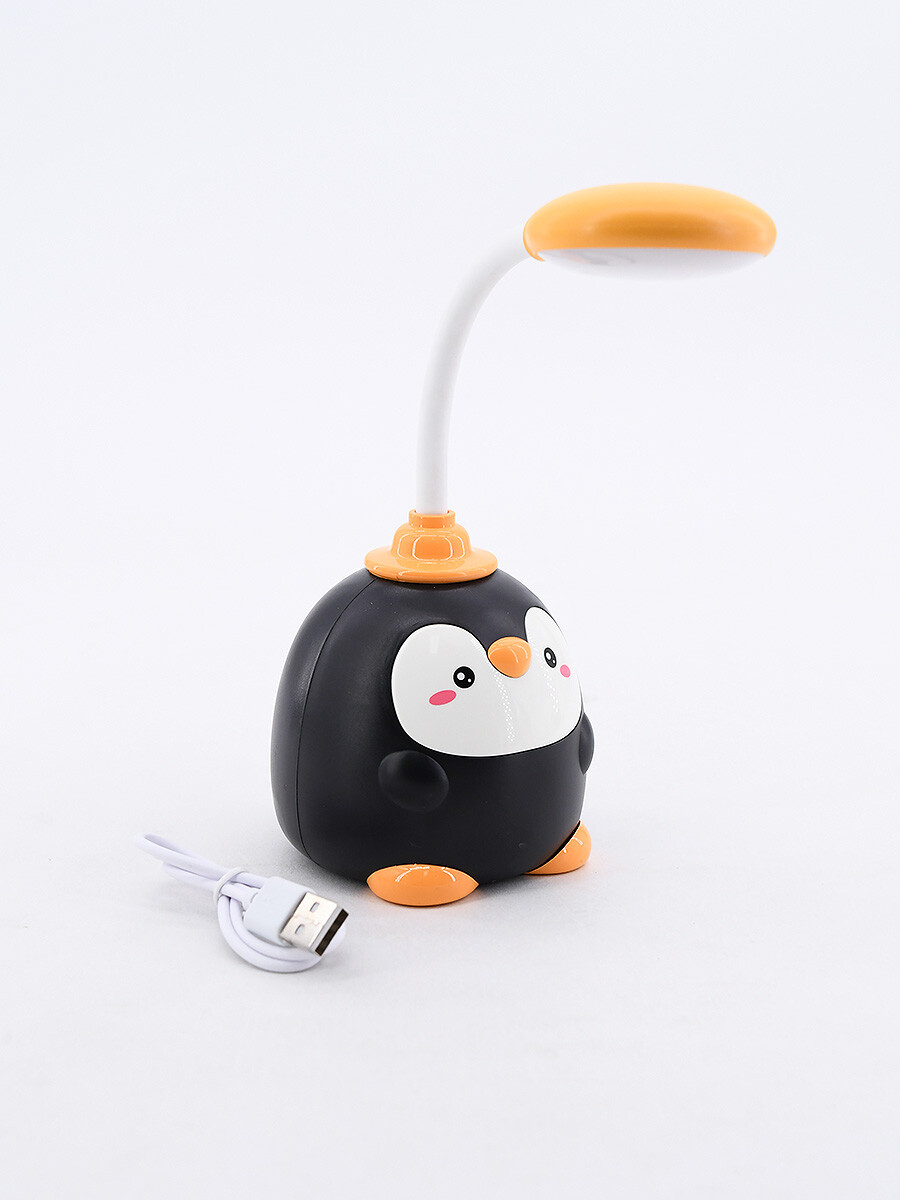 LAMPARA DE ESCRITORIO PINGÜINO - NEGRO 