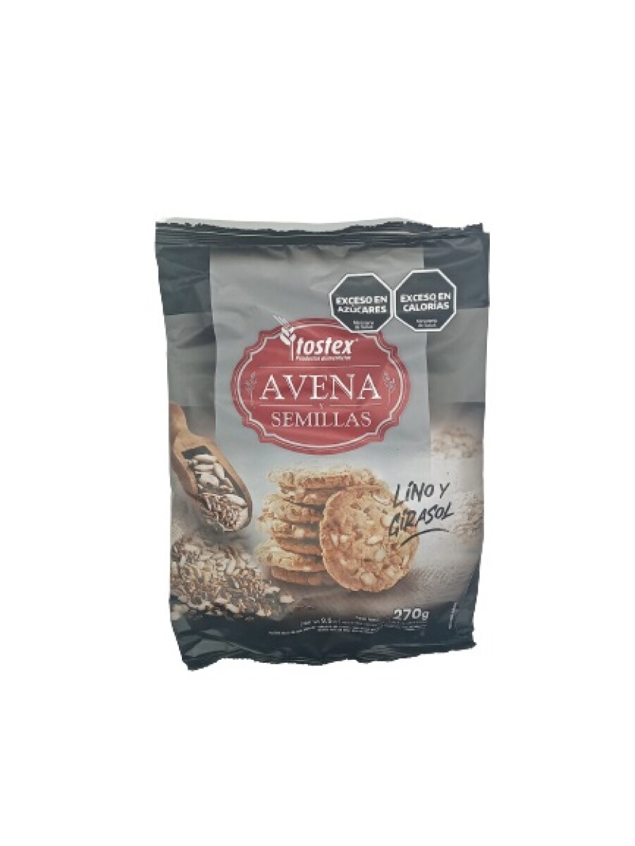 Galletita TOSTEX Avena 300grs - Avena y Semillas 270grs 