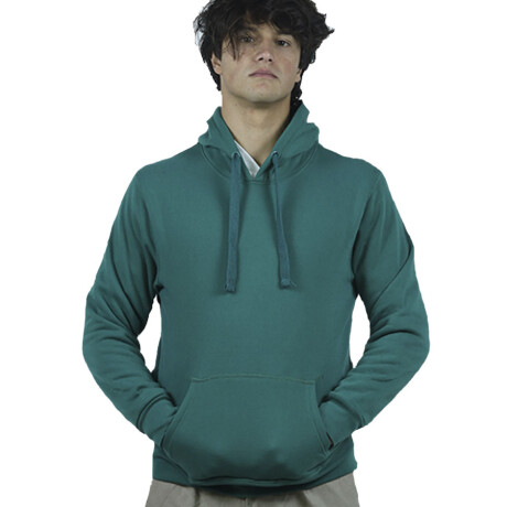 Canguro de felpa Unisex Verde inglés