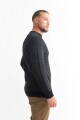 Sweater melange NEGRO
