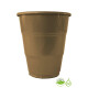 Vaso Biodegradable 210ml x10 Dorado