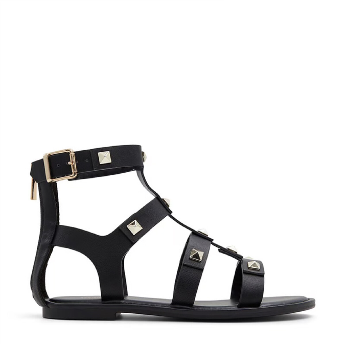 ATHEENAA BLACK SMOOTH SYNTHETIC - BLACK 