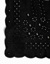 Pañuelos Raso Pañuelo De Broderie - Negro