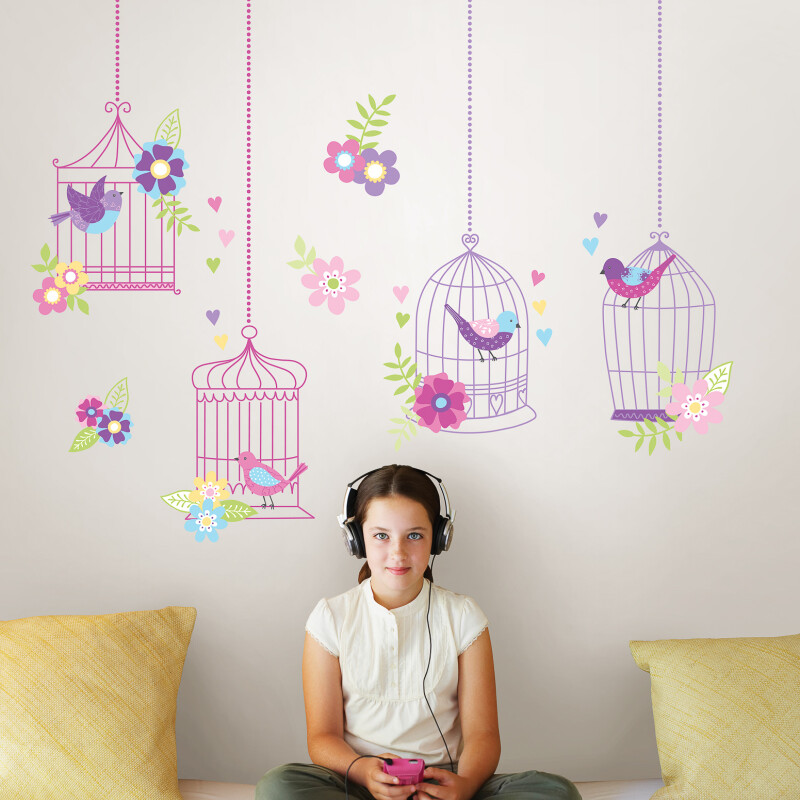 WALLPOPS CHIRPING THE DAY AWAY KIT WALLPOPS CHIRPING THE DAY AWAY KIT
