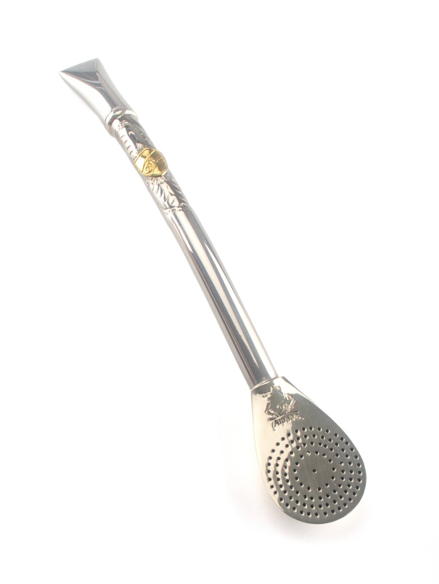 Bombilla de alpaca y bronce - A11 