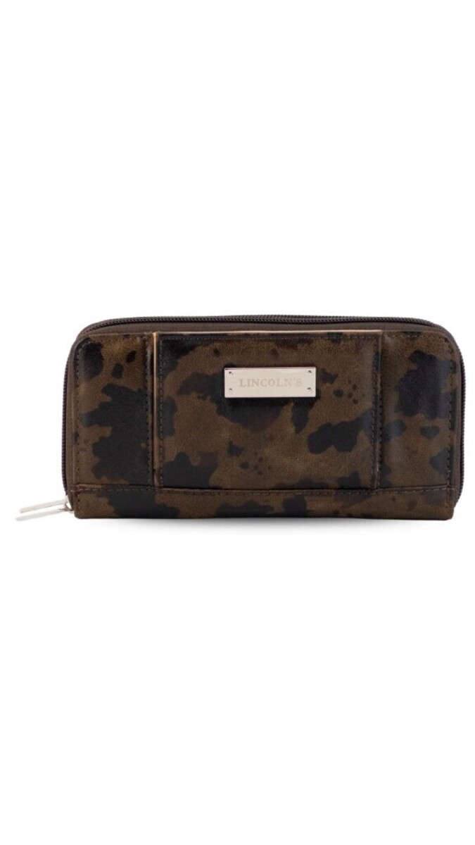 Billetera Hibisco - Vaca 