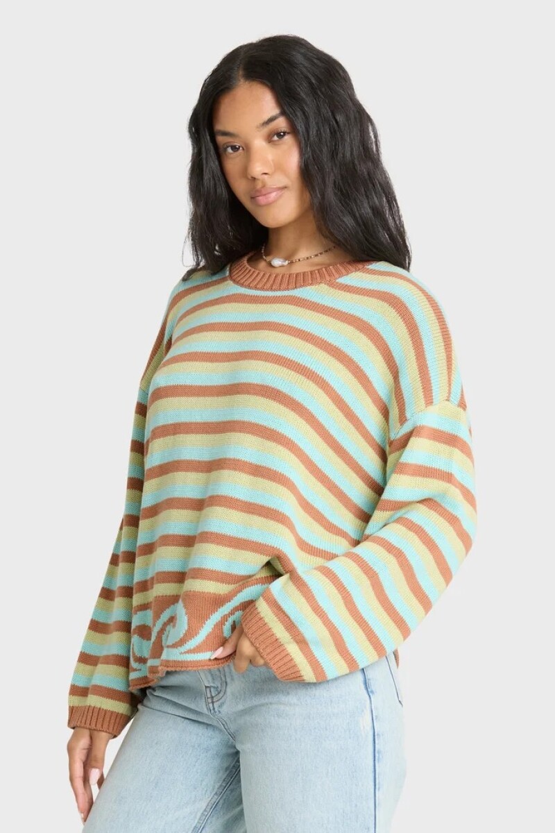 SWEATER BAYSIDE H-marron