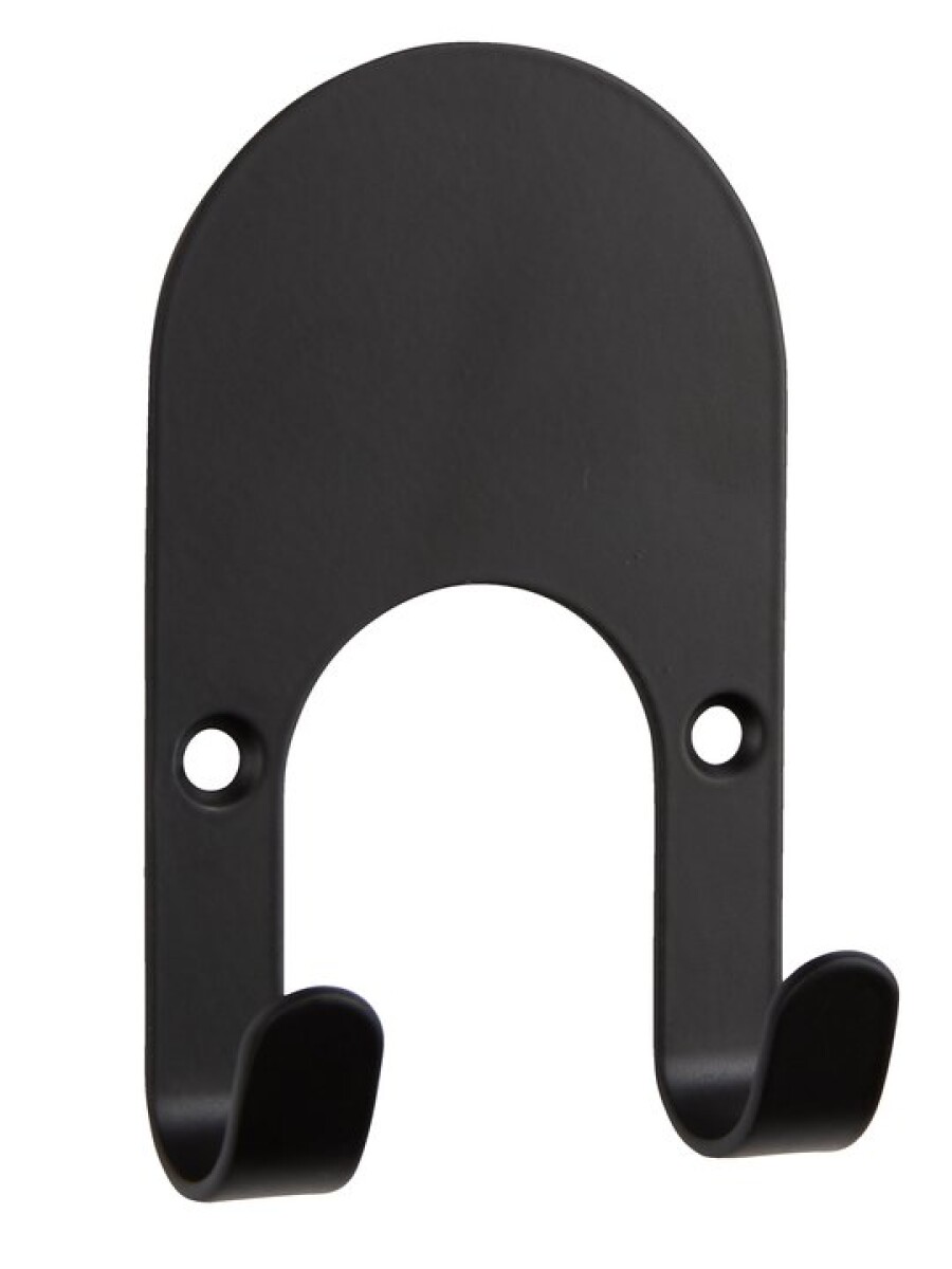 Ganchos STOCKVIK acero negro 1u 