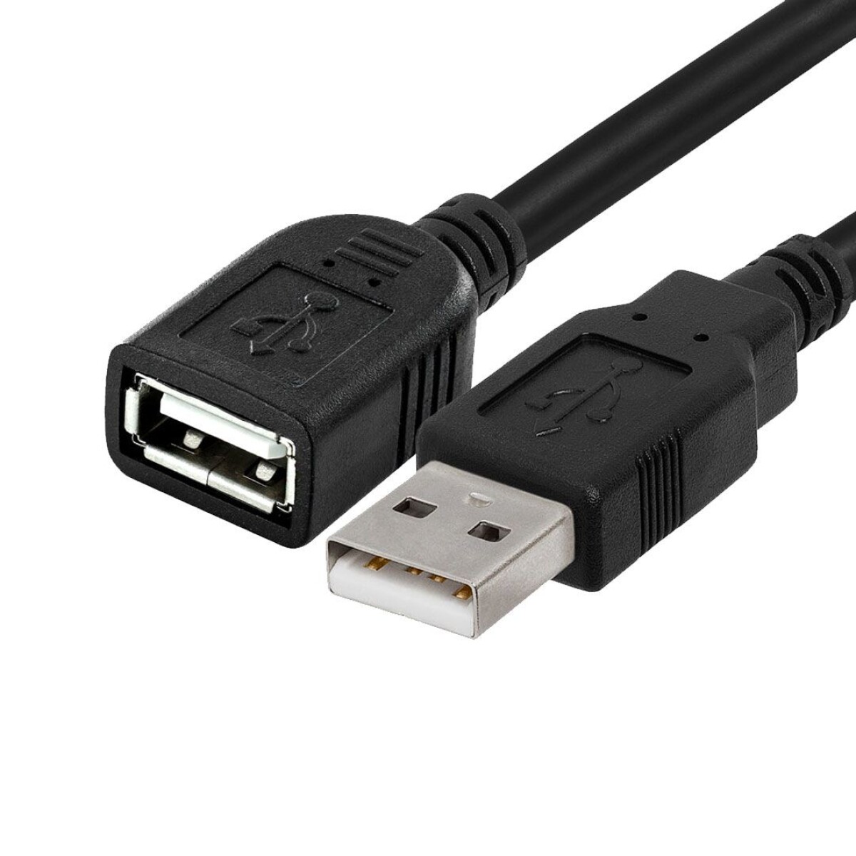 Cable Extensor de USB A Macho a USB Hembra - de 1.5 Metros 